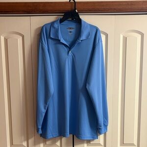 Pebble Beach Light Blue Men's Polo Shirt